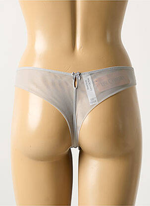 Tanga satino audinys pilka LISE CHARMEL moteris