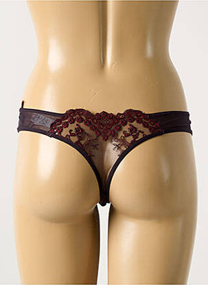 Tanga lengva ir skaidri violetinis COTTON CLUB moteris