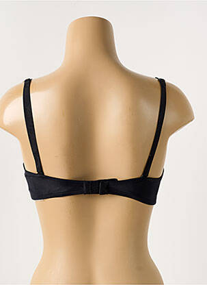 Liemenėlė su rėmu viršutinė juostelė juodas COTTON CLUB moteris