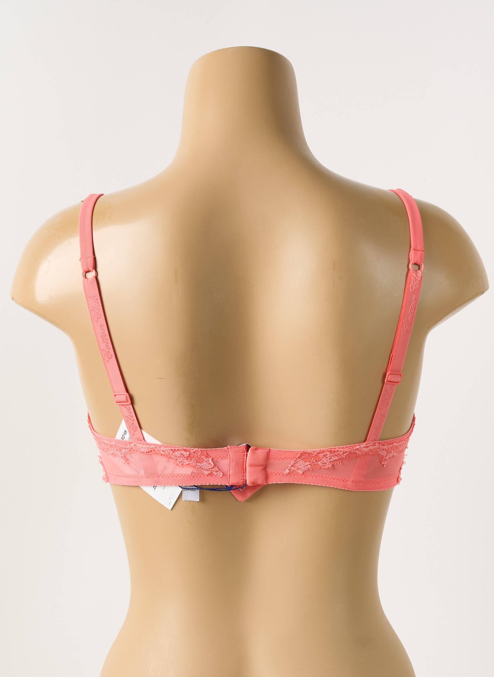 Liemenėlė siuvinėjimas formuojantis liemenėlė su aukštu palaikymu rožinė COTTON CLUB moteris