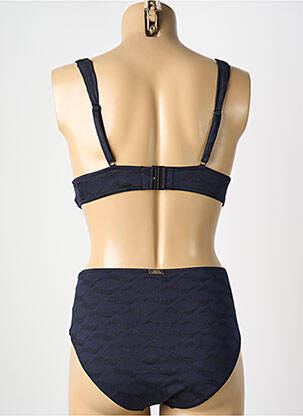 Dvivietis maudymosi kostiumėlis tamprumas formuojantis liemenėlė su aukštu palaikymu mėlyna MARYAN MEHLHORN moteris