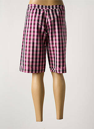 Bermudas tiesi kirpimas violetinis CHIARO SCURO moteris