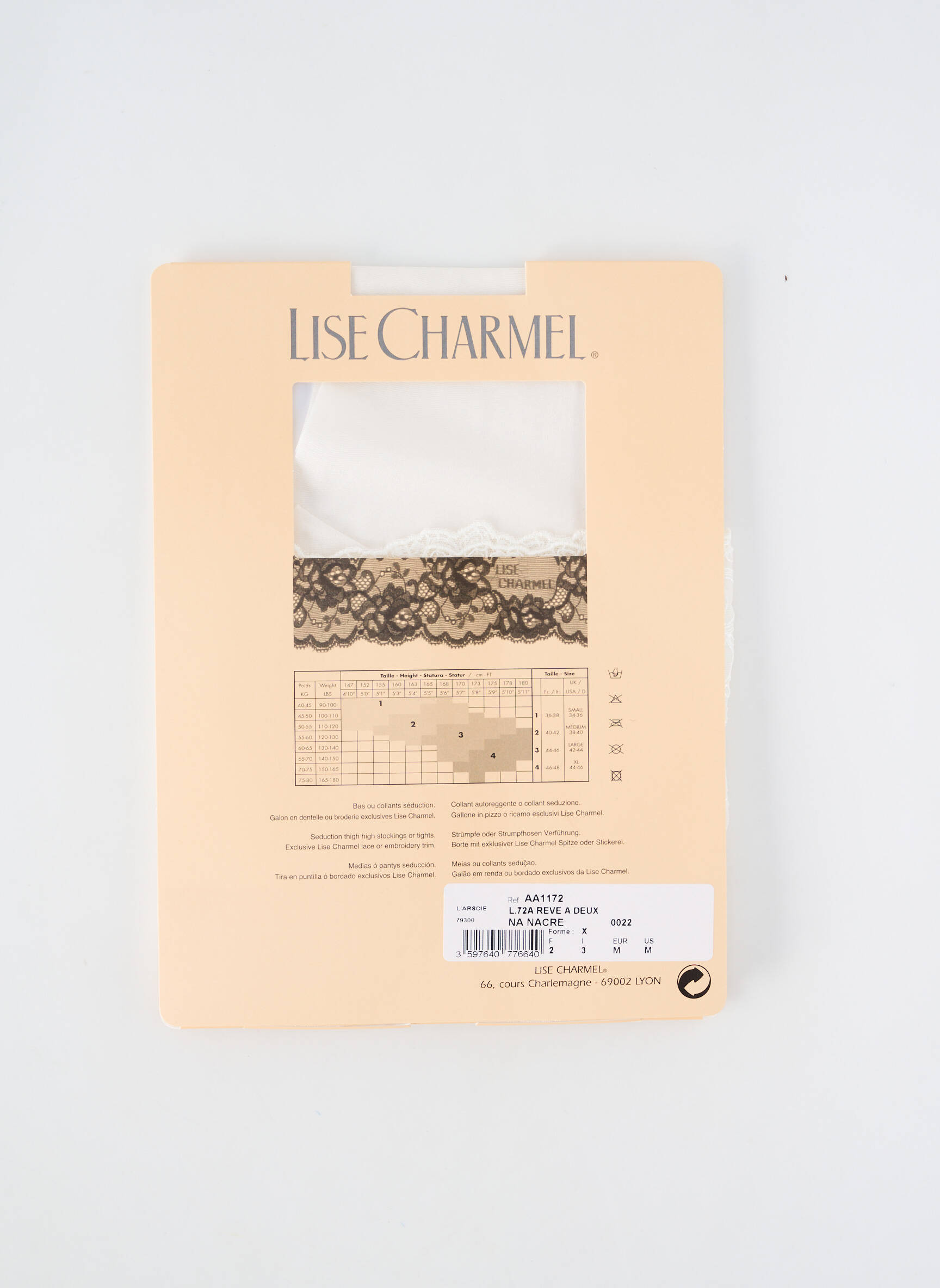 Bas tamprumas baltas LISE CHARMEL moteris