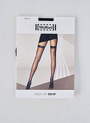 Bas tamprumas juodas WOLFORD moteris