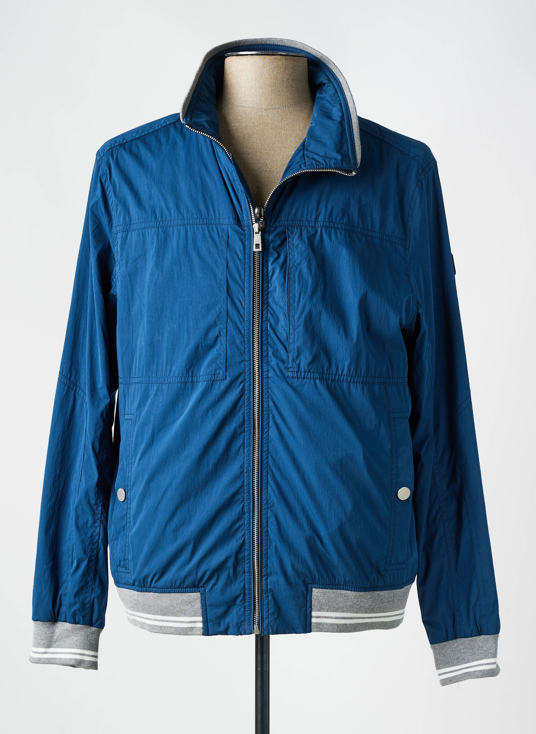 Apsauga nuo lietaus kišenės be gobtuvų mėlyna S4 JACKETS vyras