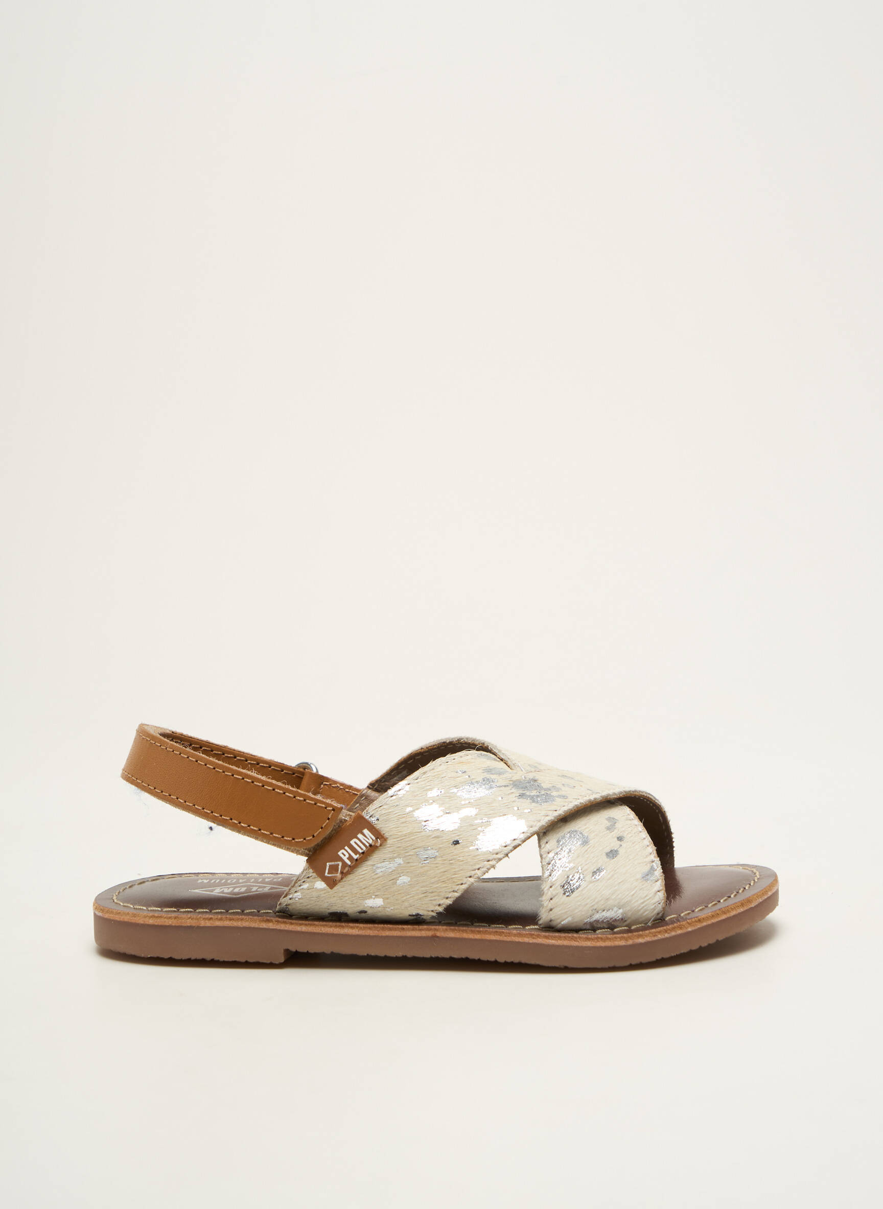 Sandalai/nu pėdos spauda chiquet baltas PALLADIUM mergina
