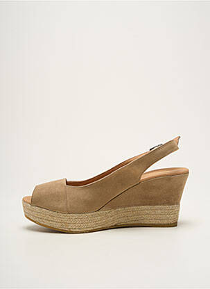 Espadrilės užsegimas kilpa(s) kulnas nuo 4 iki 6 cm bežinis EMMA moteris