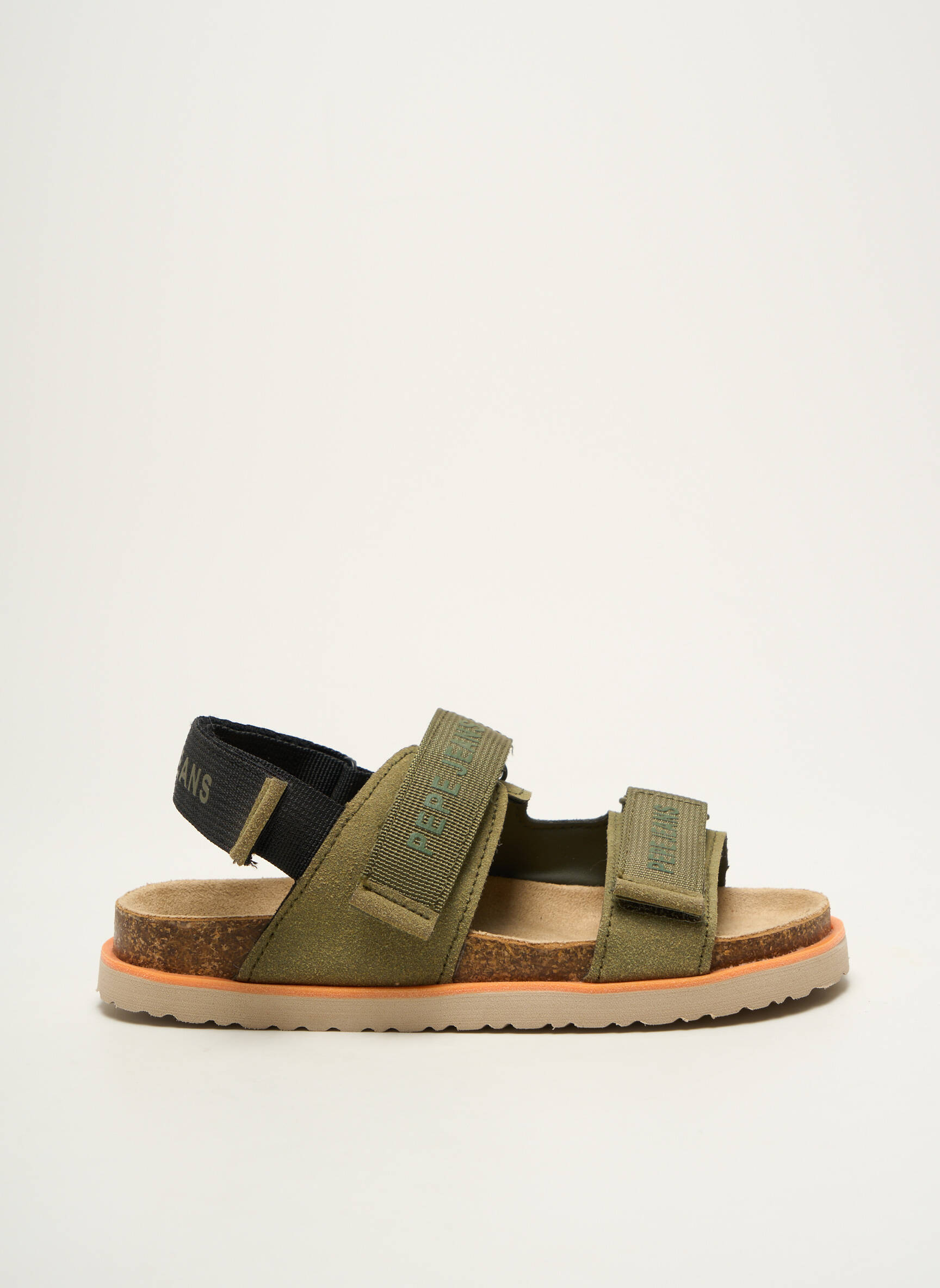 Sandalai/nu pėdos atvira pabaiga atvira pabaiga žalias PEPE JEANS berniukas