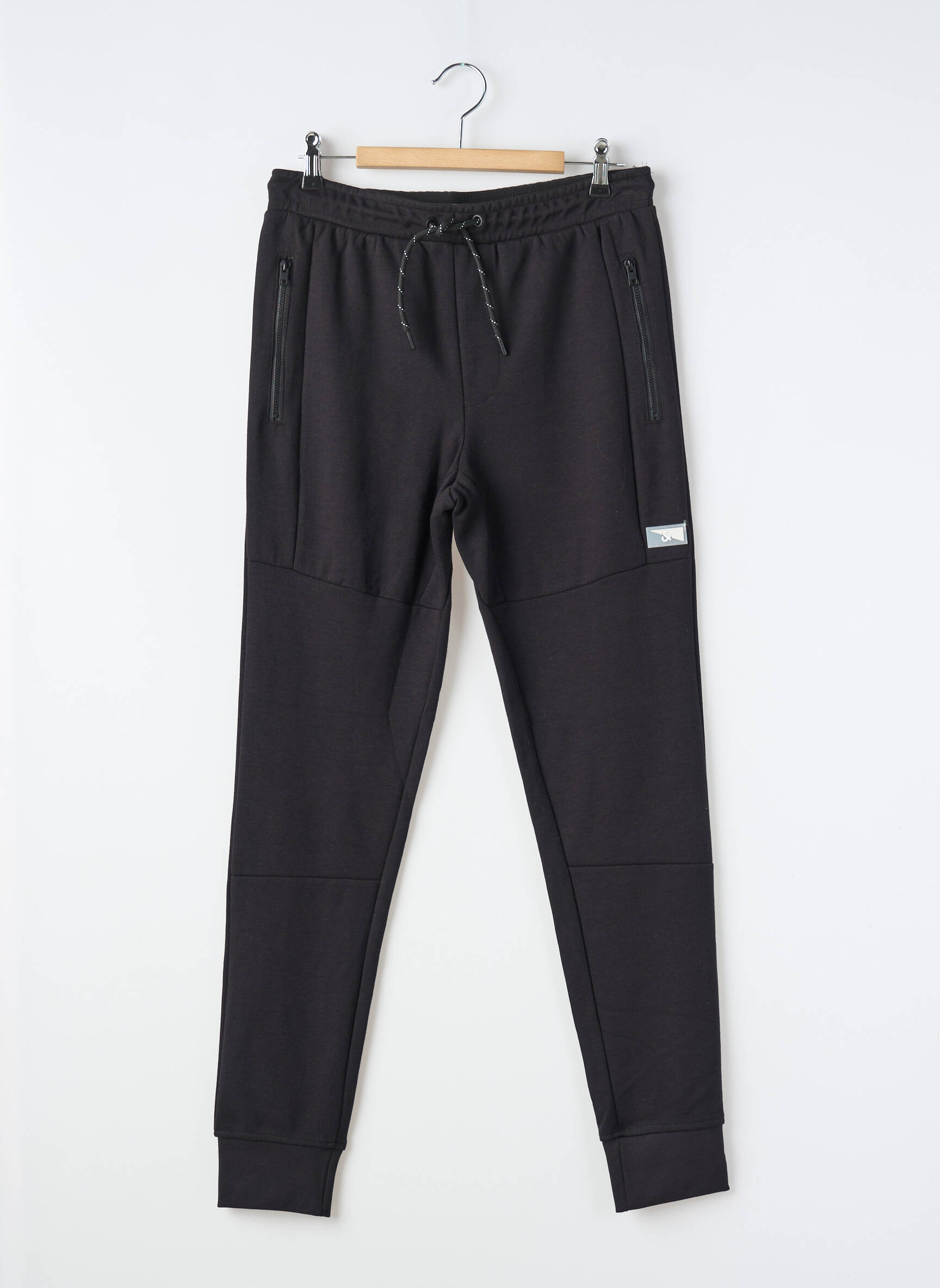 Joggins jersey audinys normala dydis juodas JACK & JONES vyras