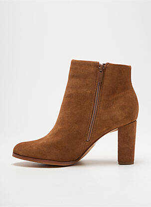 Batai/botai nubuko audinys kulnas nuo 4 iki 6 cm rudas CLARKS moteris
