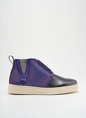 Slip-on batai satino audinys plokščias kulnas iki 3 cm violetinis VADDIA moteris