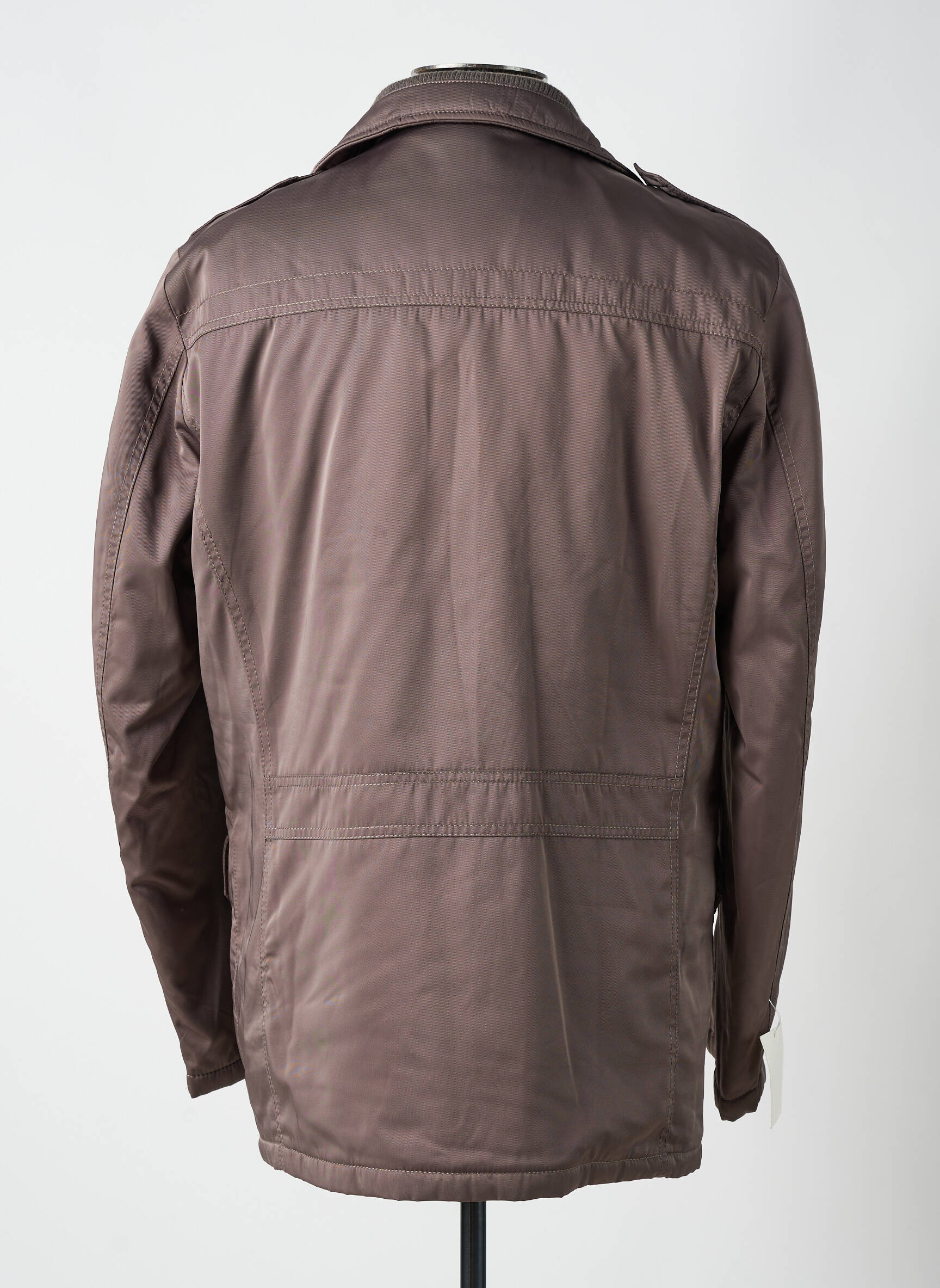 Parka vidinė apdaila su satiniu pamušalu be gobtuvų rudas NEW SPORTSWEAR vyras