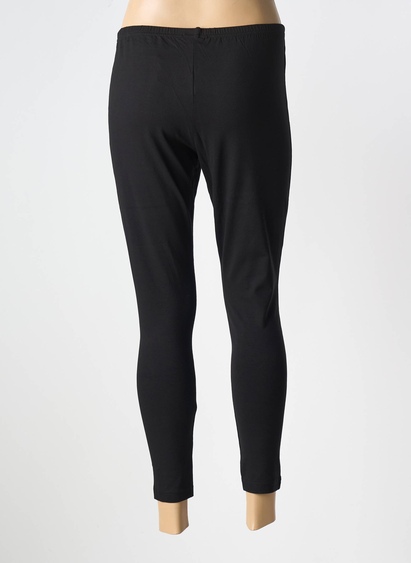 Legingas jersey audinys normala dydis juodas SOPHIA CURVY moteris