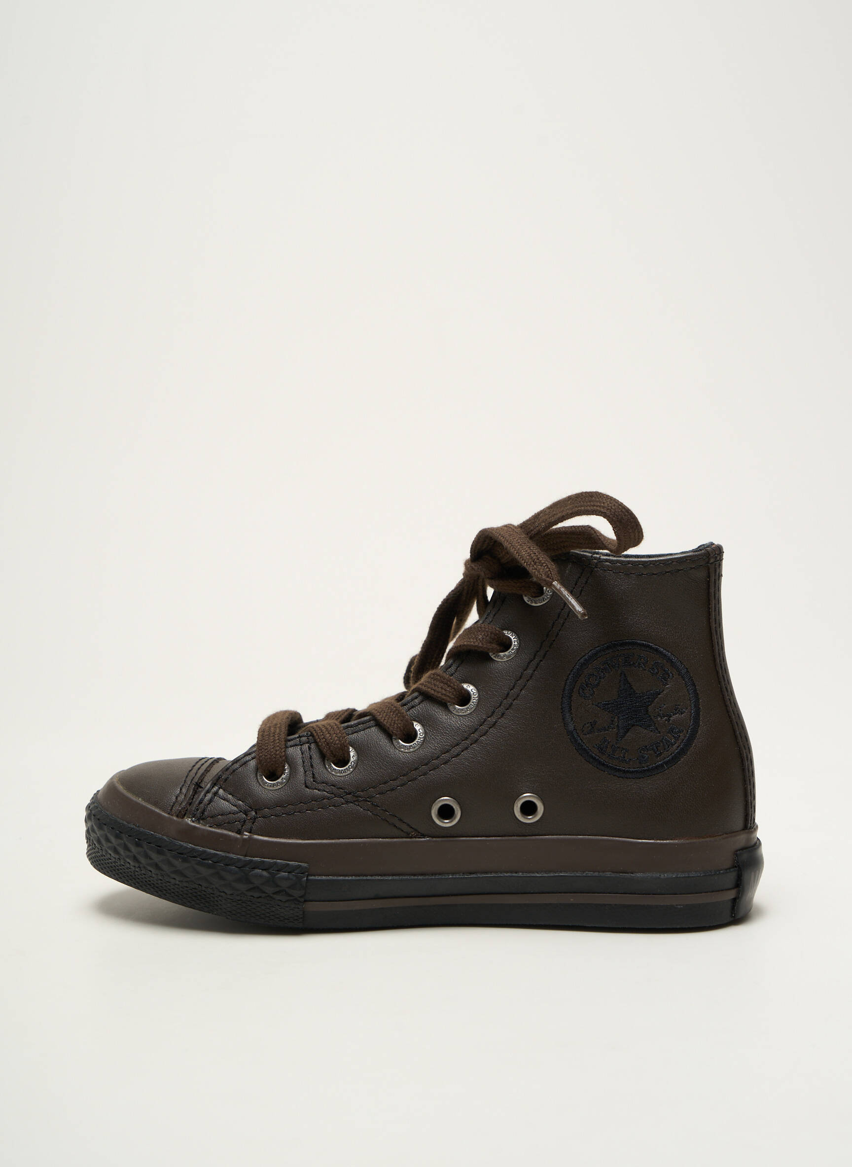 Bėgimo bateliai satino audinys apvalus mygtukas rudas CONVERSE mergina