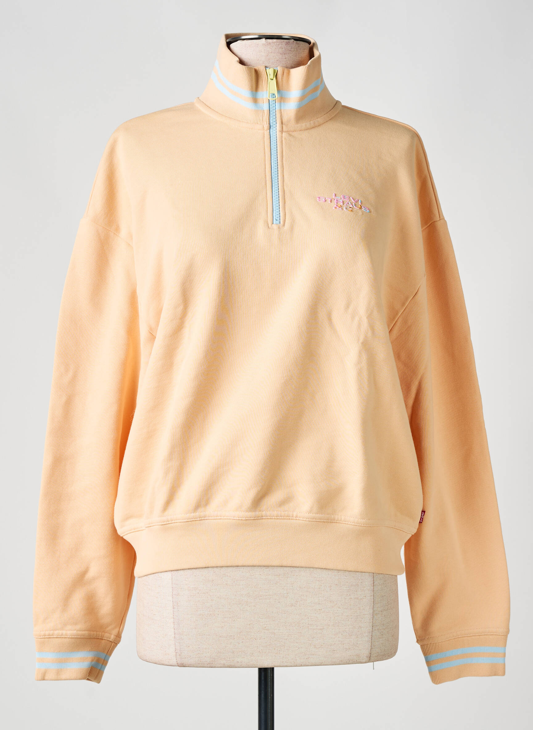 Mikroskopas ilgos rankovės ilgos rankovės oranžinė LEVI'S moteris