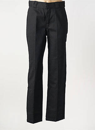 Tiesi kelnė uždarymas su užtrauktuku po mygtuku uždengimu juodas DICKIES moteris