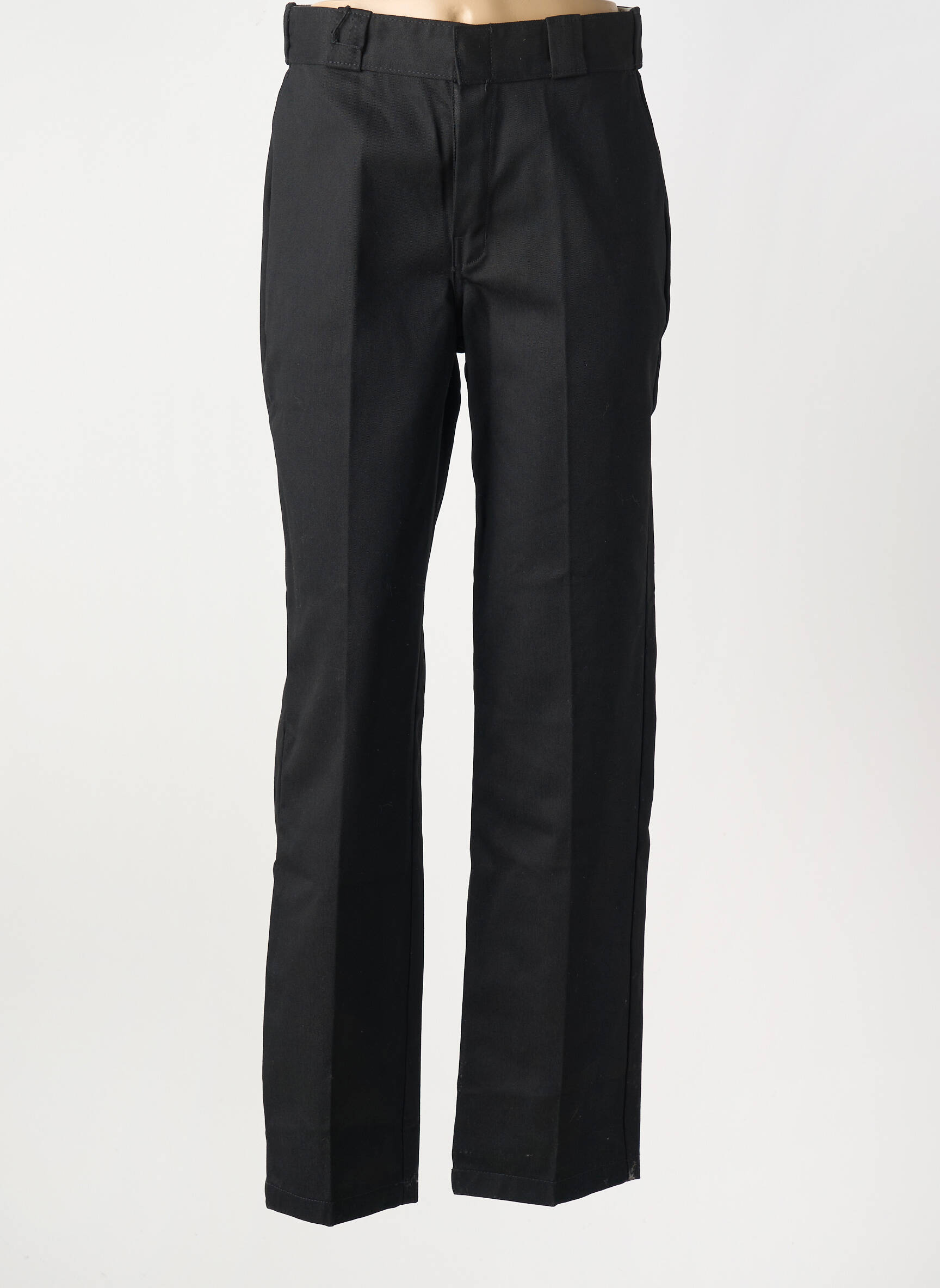 Tiesi kelnė užtrauktukas po atvartu su kabliu juodas DICKIES vyras
