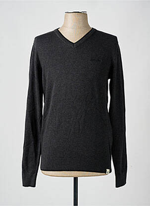 Megztinis col v ilgos rankovės pilka JACK & JONES vyras