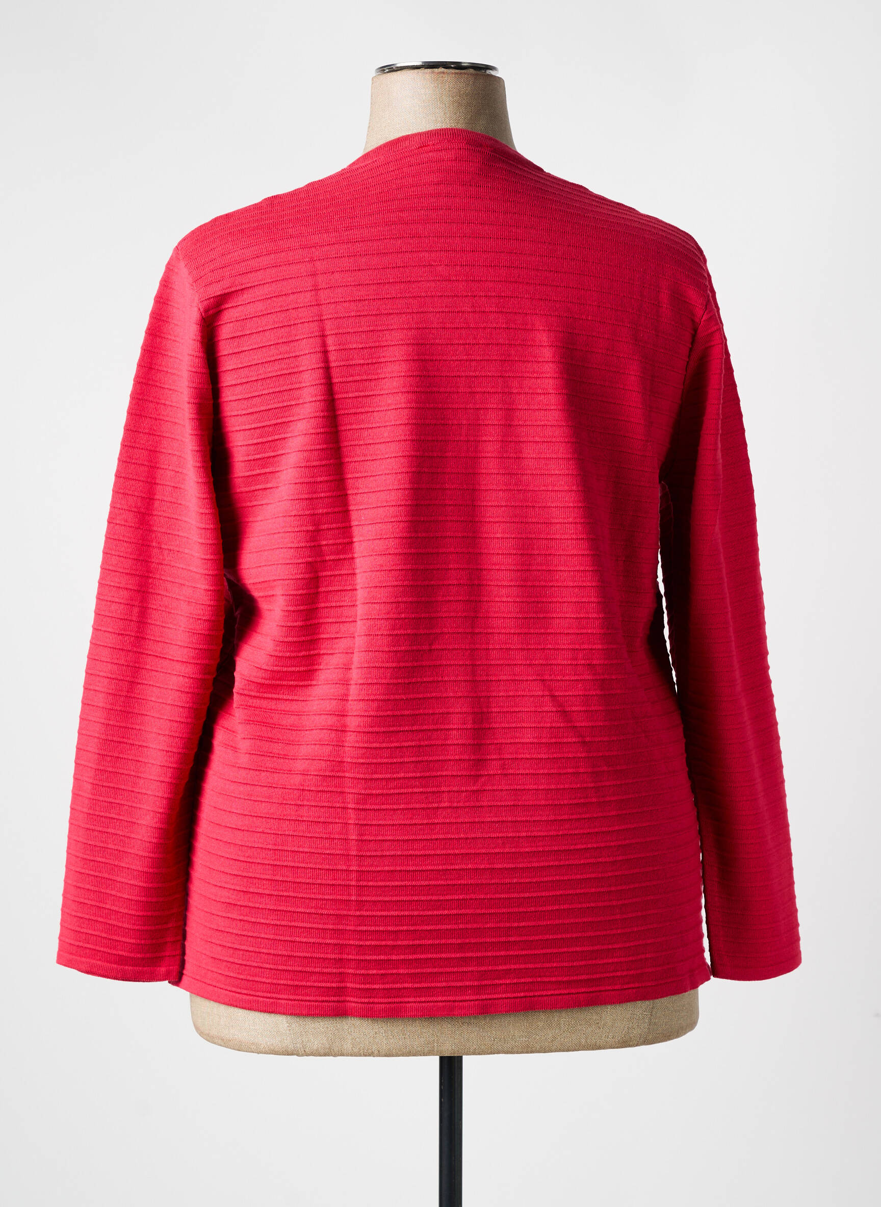Ilgų rankovių liemenė tamprumas raudona ELEANE moteris