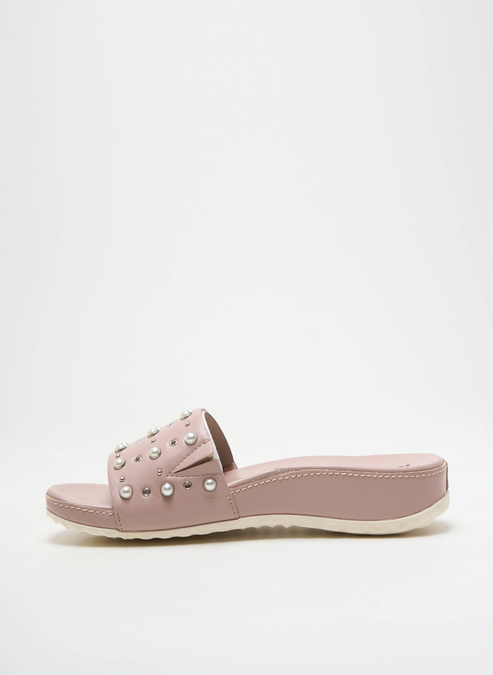 Mule/sabotai lygus audinys kulnas nuo 4 iki 6 cm rožinė ROMIKA moteris
