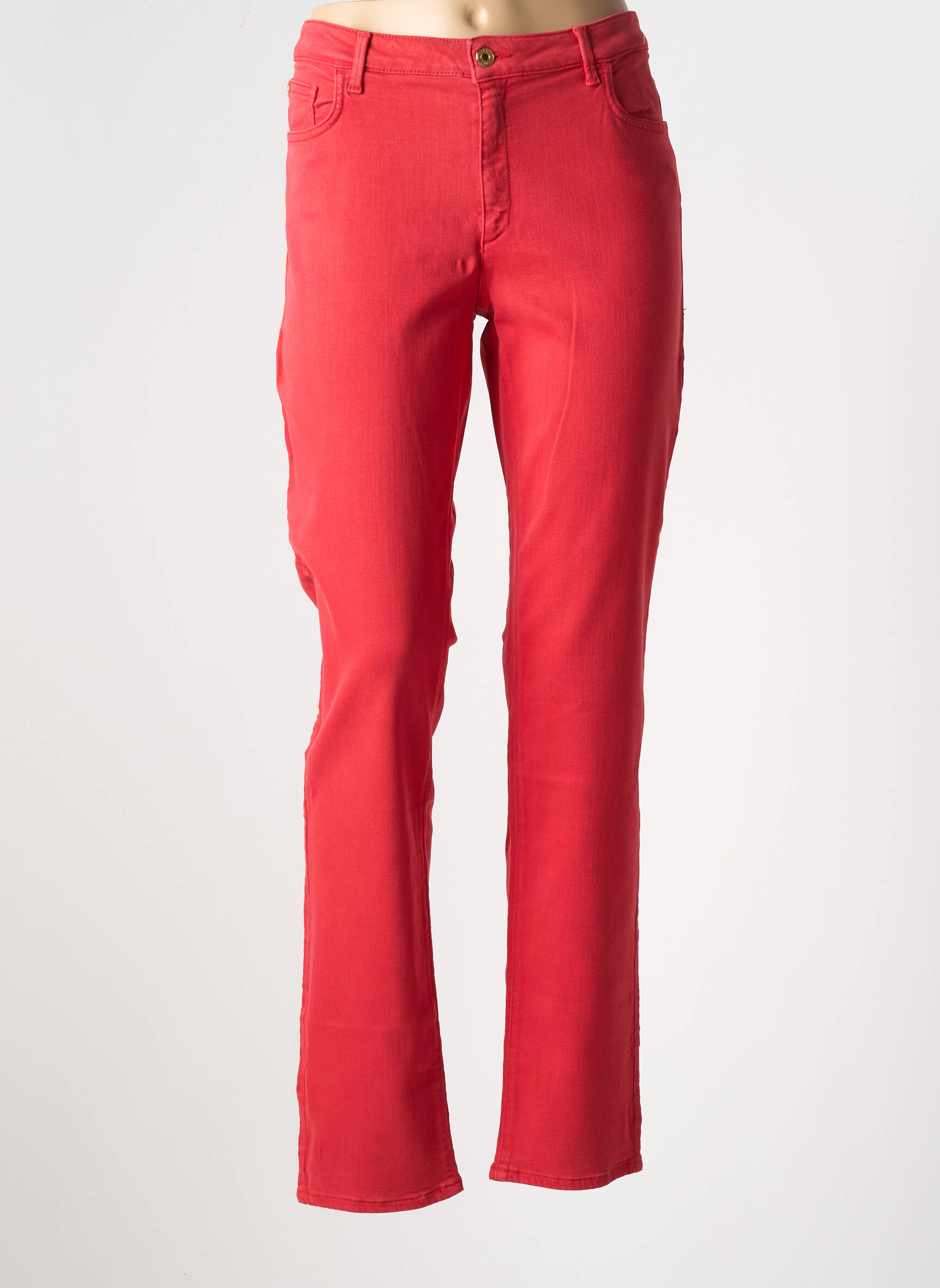 Tiesios kirpimo džinsai tamprumas normala dydis raudona TRUSSARDI JEANS moteris