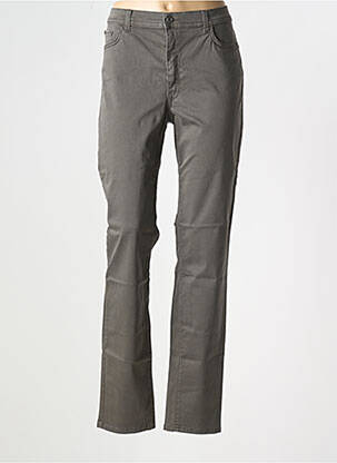 Lieknos kelnės popelinos audinys, kuris pasižymi lygiu ir tankiu paviršiumi. normala dydis pilka TRUSSARDI JEANS moteris