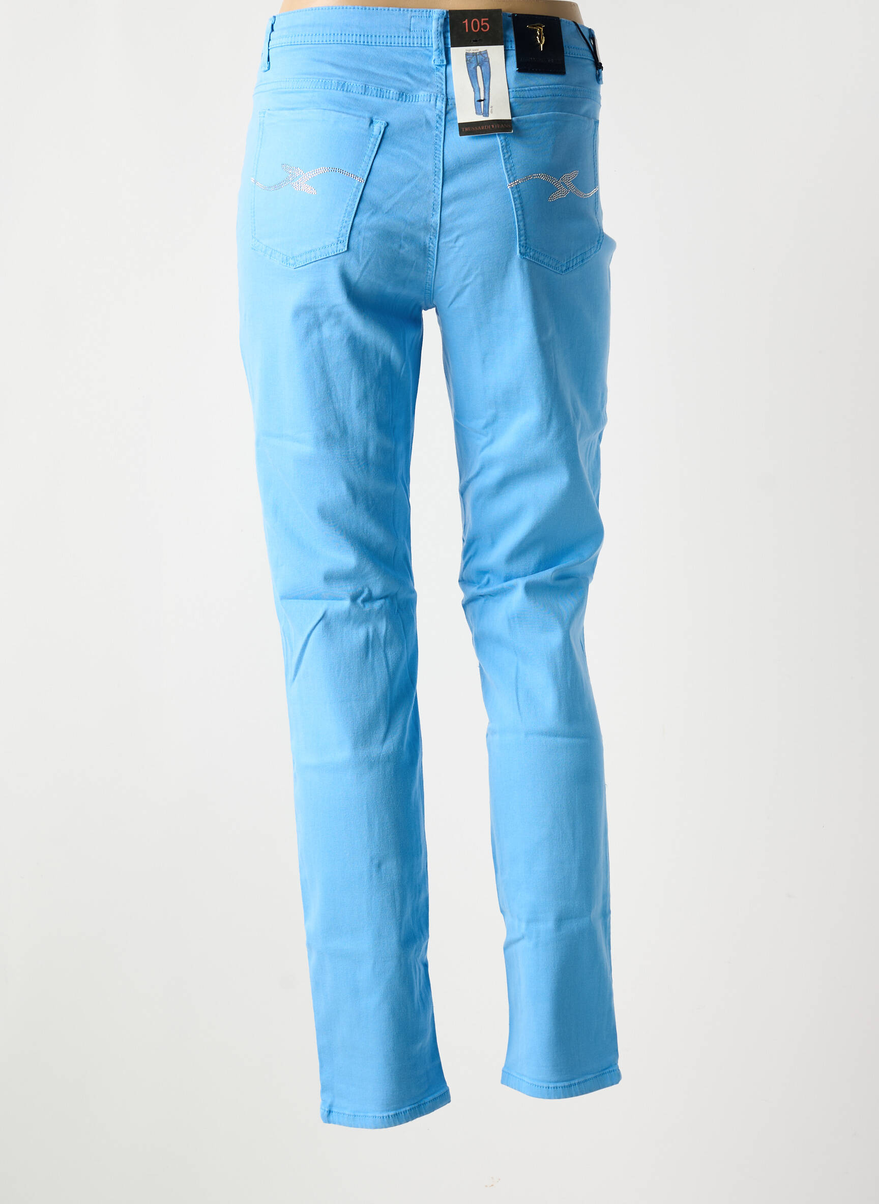 Lieknos džinsai normala dydis normala dydis mėlyna TRUSSARDI JEANS moteris