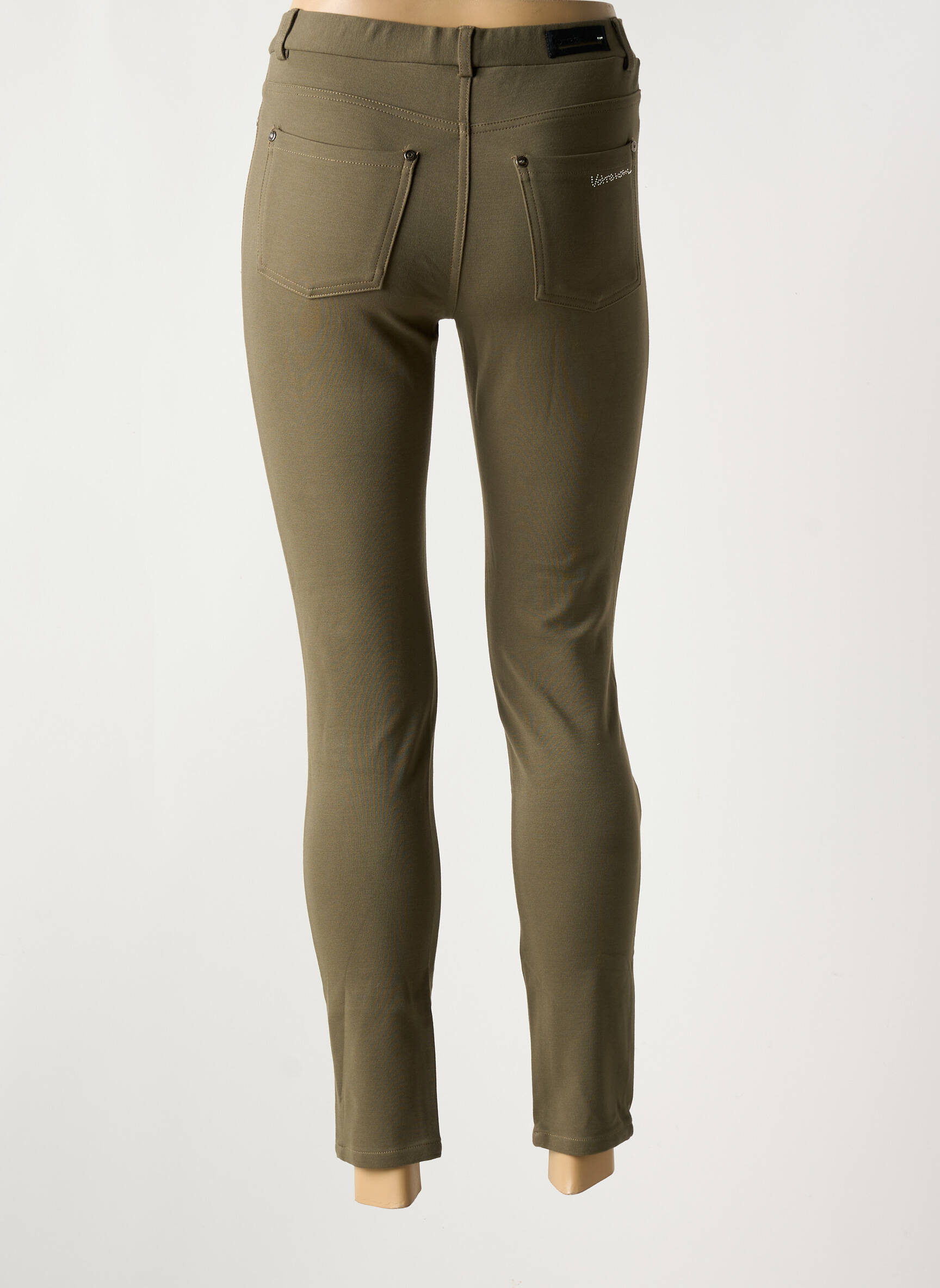 Jegging jersey audinys normala dydis žalias VOTRE NOM moteris