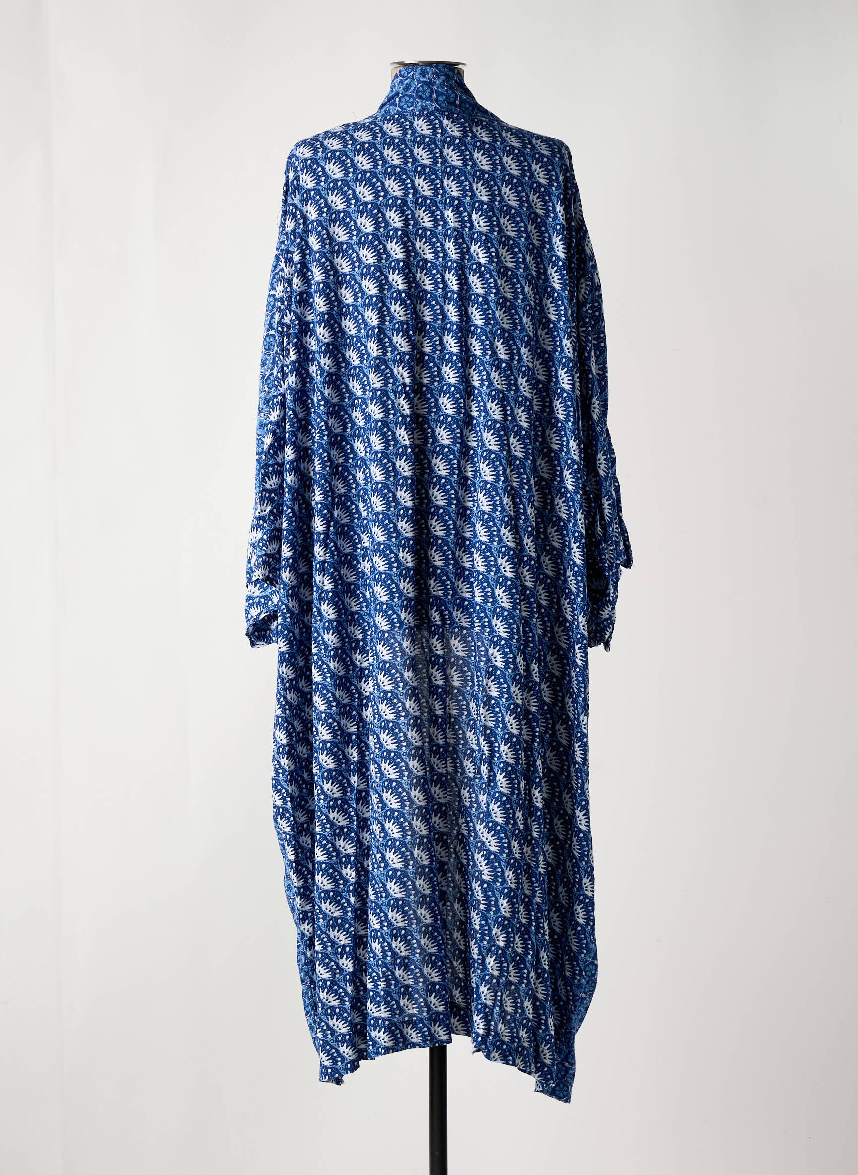 Kimono striukė fantazijos raštas mėlyna GENESIS moteris