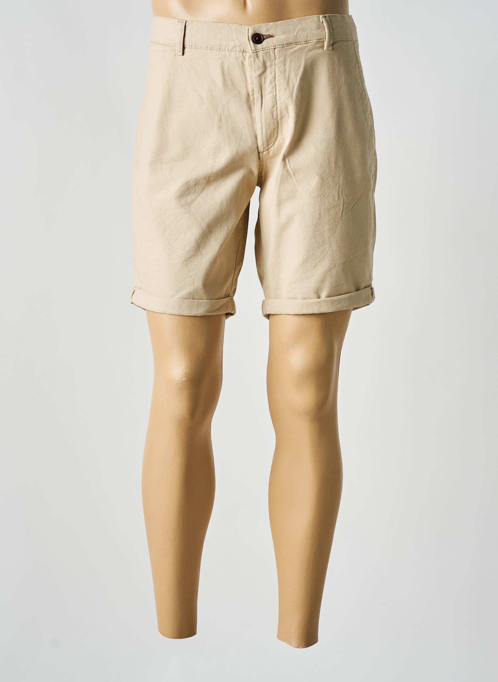 Bermudas tiesi kirpimas bežinis JACK & JONES vyras