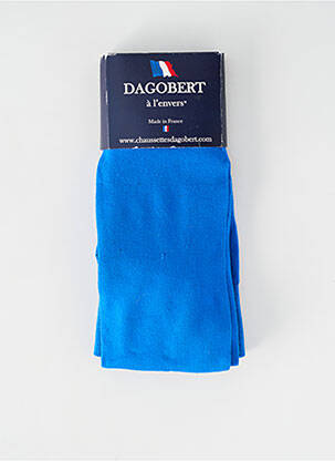 Kojinės tamprumas mėlyna DAGOBERT A L'ENVERS moteris