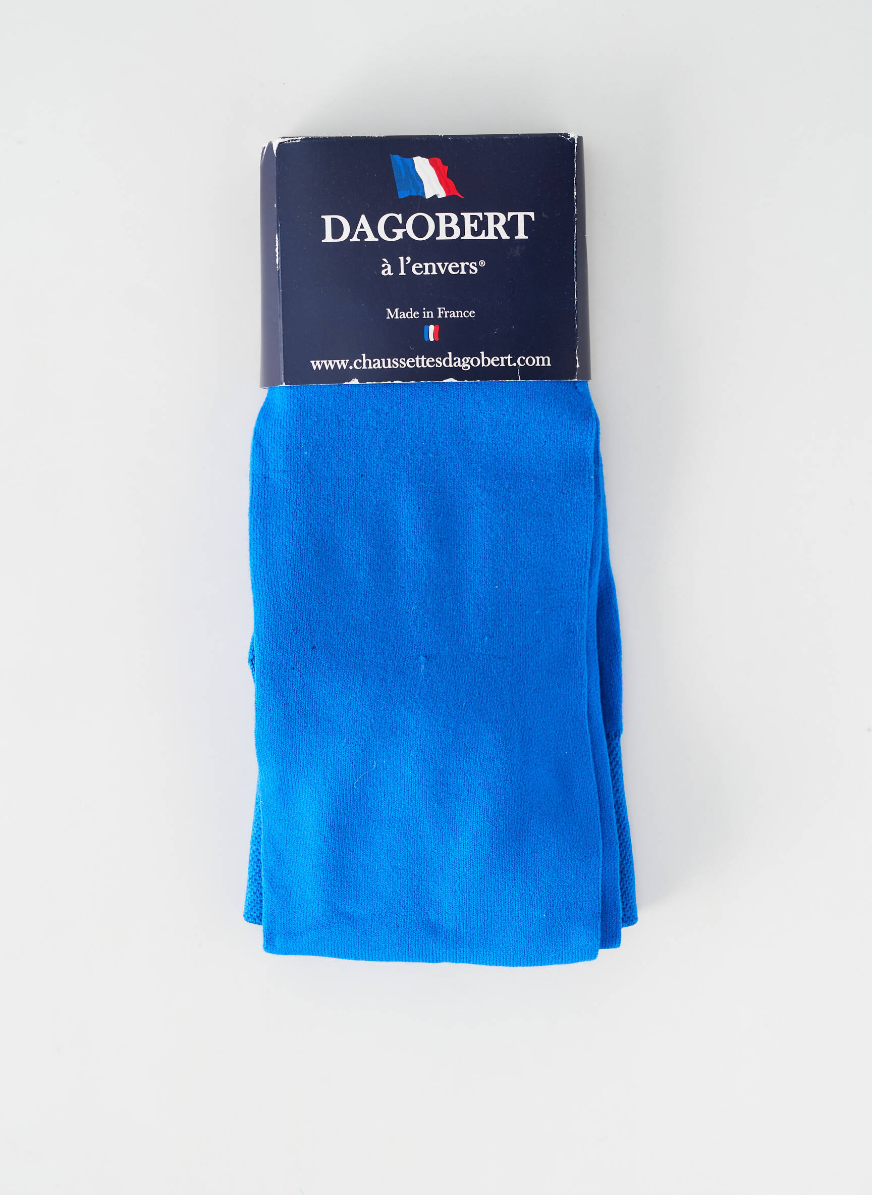 Kojinės tamprumas mėlyna DAGOBERT A L'ENVERS moteris