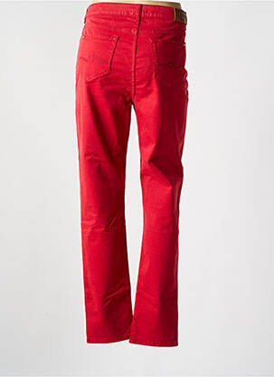 Lieknos džinsai tamprumas normala dydis raudona VOTRE NOM moteris