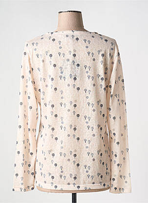 T-marškinys ilgos rankovės ilgos rankovės bežinis POUSSIERE D'ETOLE moteris