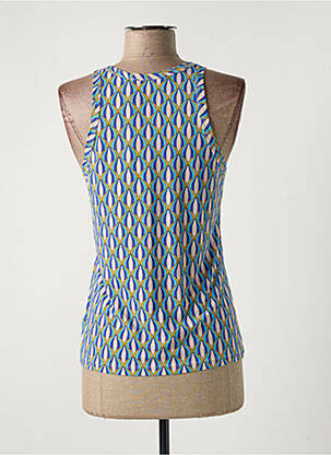 Viršūnė fantazijos raštas be rankų mėlyna MALIPARMI moteris