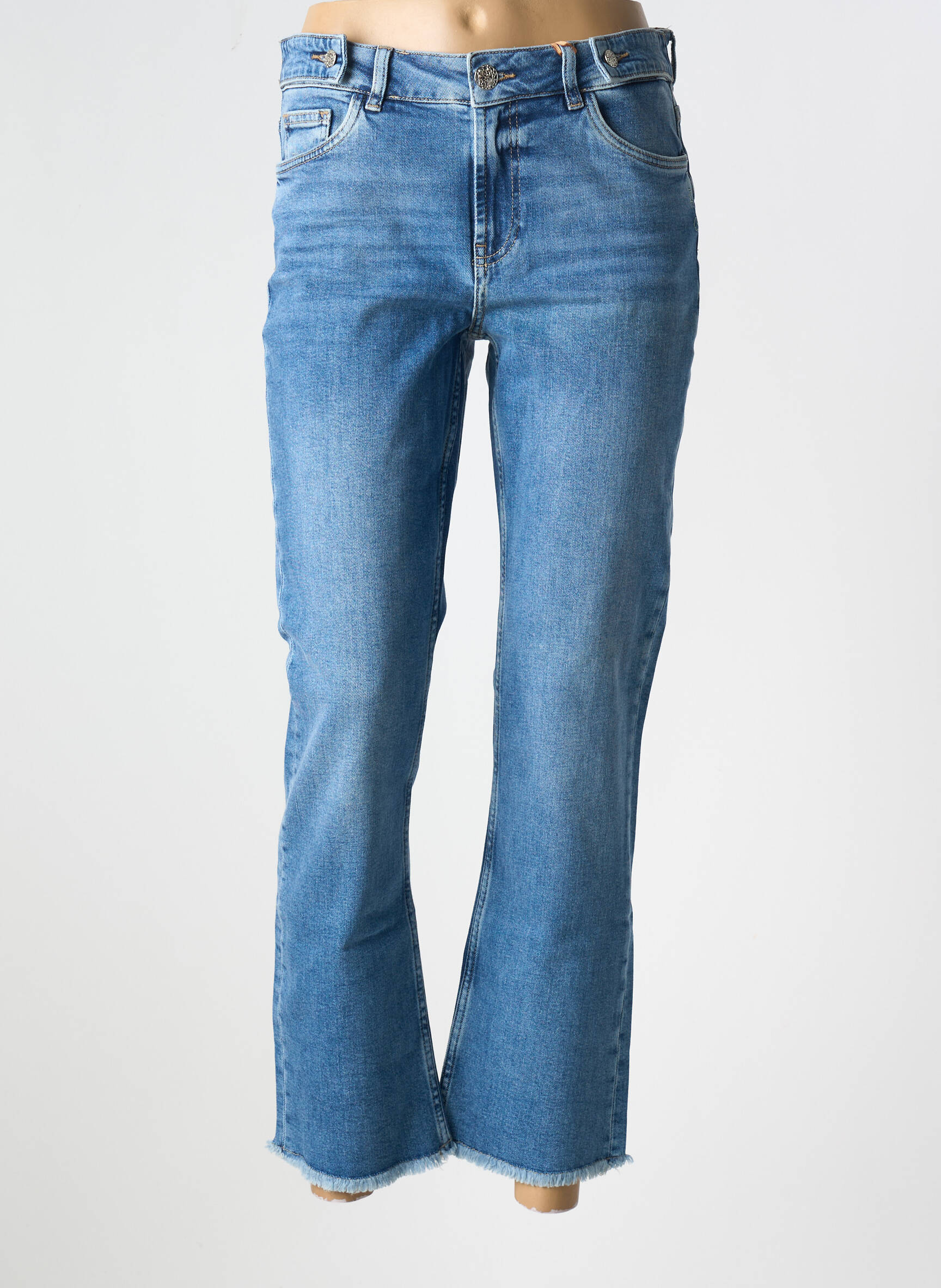 Bootcut džinsai normala dydis normala dydis mėlyna MOS MOSH moteris