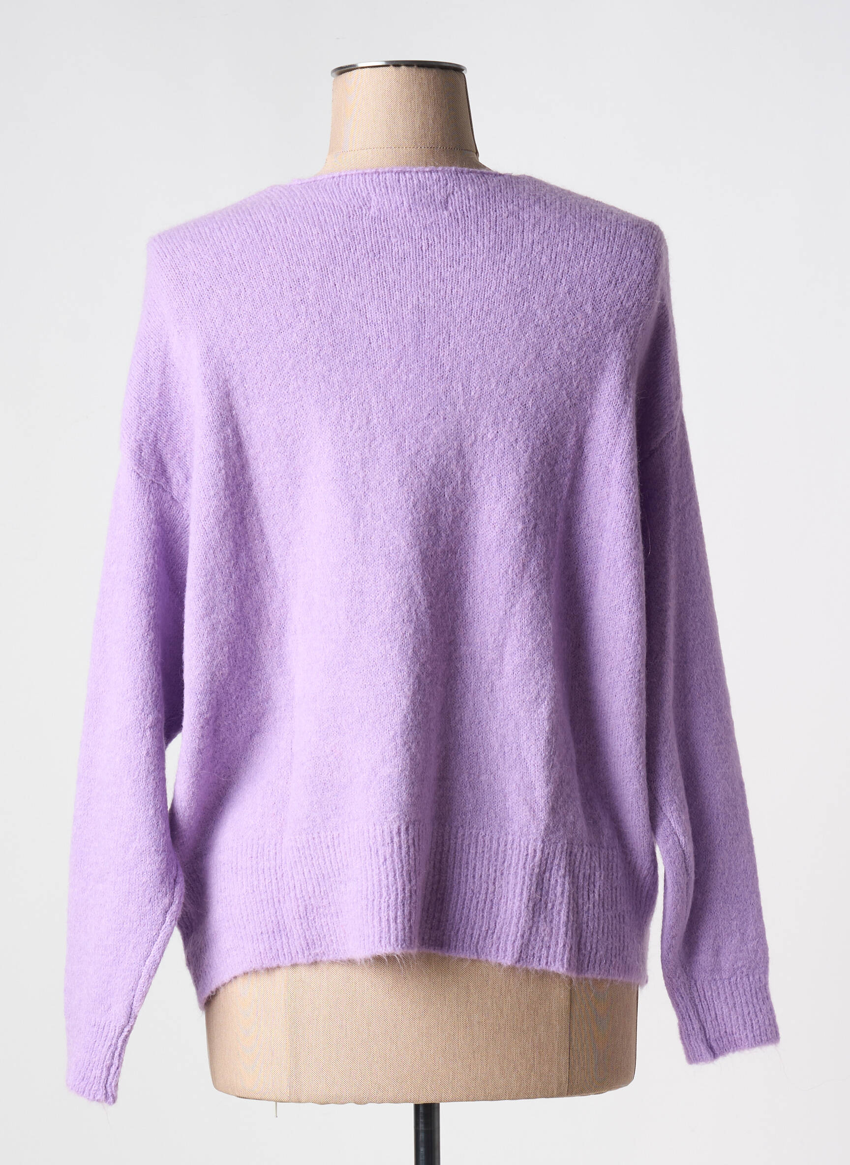 Ilgų rankovių liemenė tamprumas violetinis ALEXANDRE LAURENT moteris