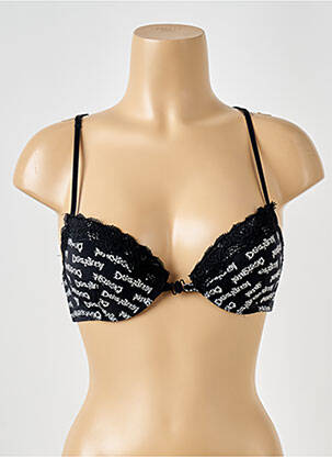 Liemenėlė push-up liemenėlė su aukštu palaikymu push-up liemenėlė su aukštu palaikymu juodas DESIGUAL moteris