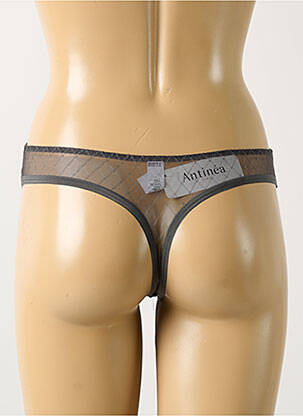 Tanga tamprumas pilka ANTINEA moteris
