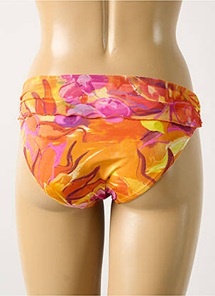 Maudymosi kelnaitės gėlių raštas kelnaitės oranžinė LISE CHARMEL moteris