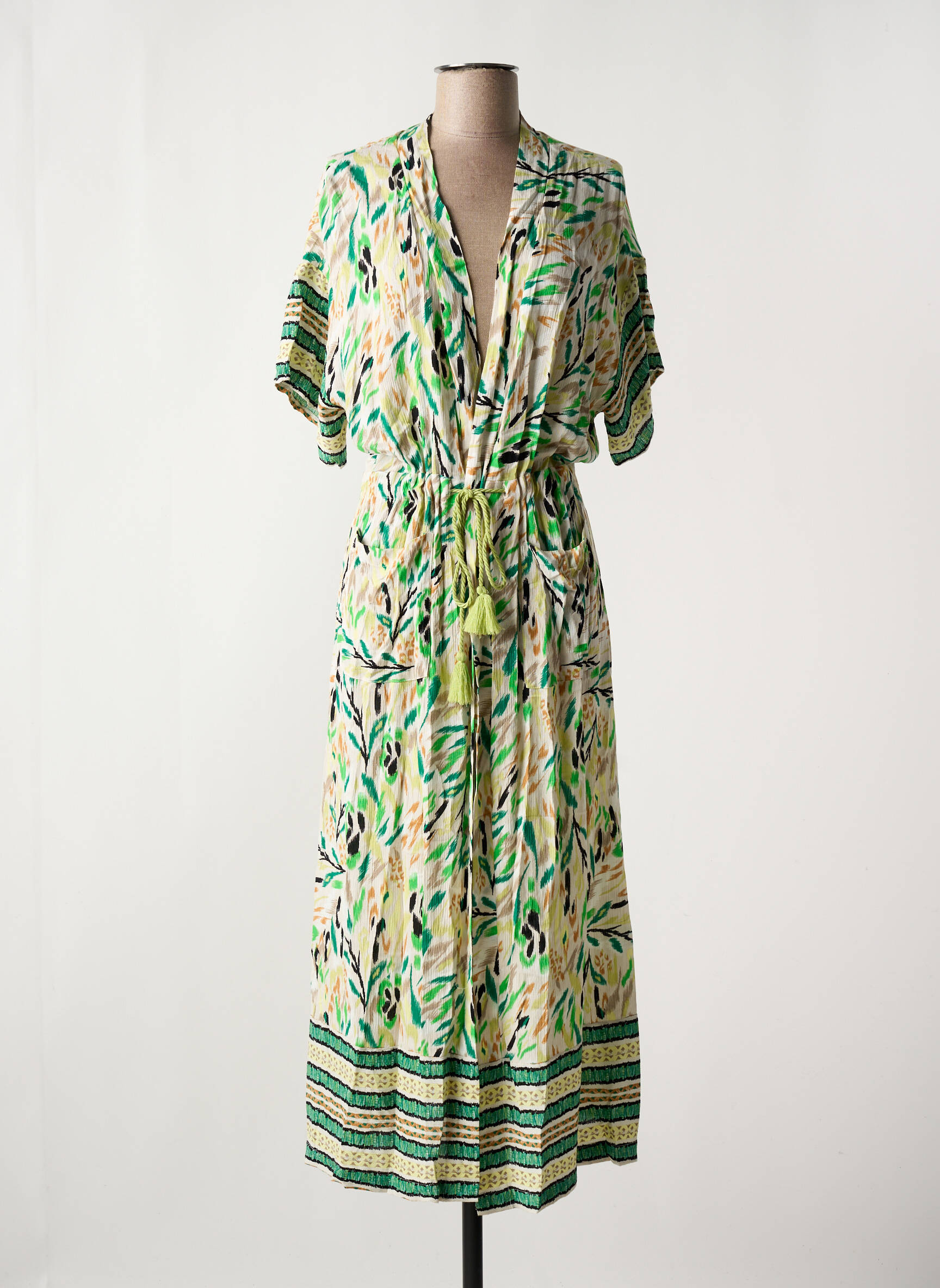 Kimono striukė col v žalias YEST moteris