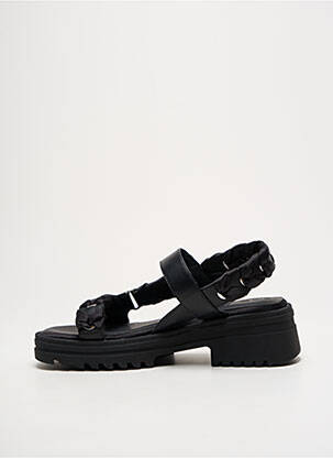 Sandalai/nu pėdos lygus medžiaga kulnas nuo 4 iki 6 cm juodas TAMARIS moteris