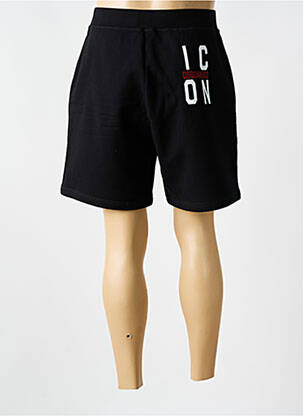 Bermudas elastinė dydis normala dydis juodas DSQUARED2 vyras