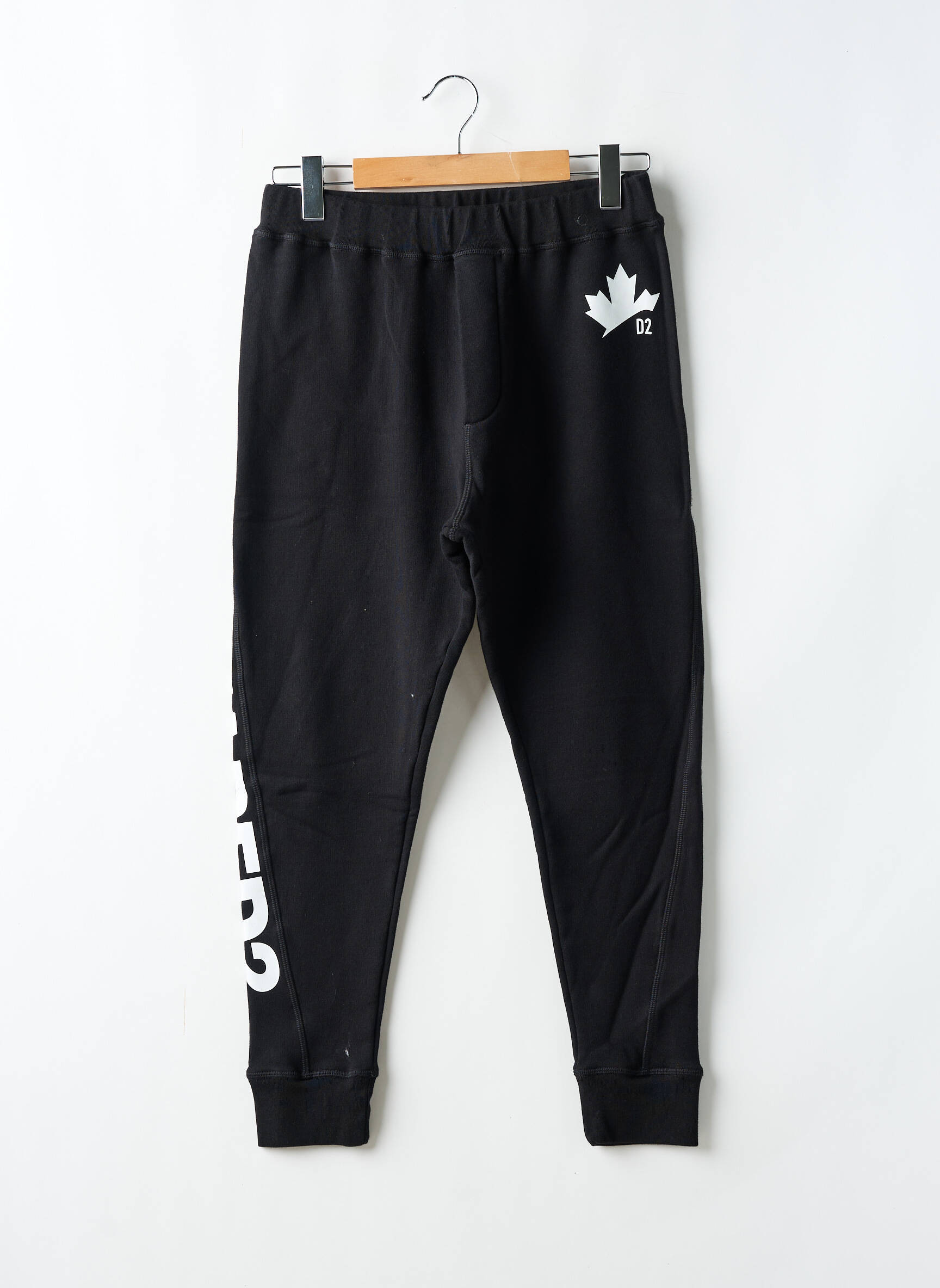 Joggins floqué serigrafija normala dydis juodas DSQUARED2 vyras