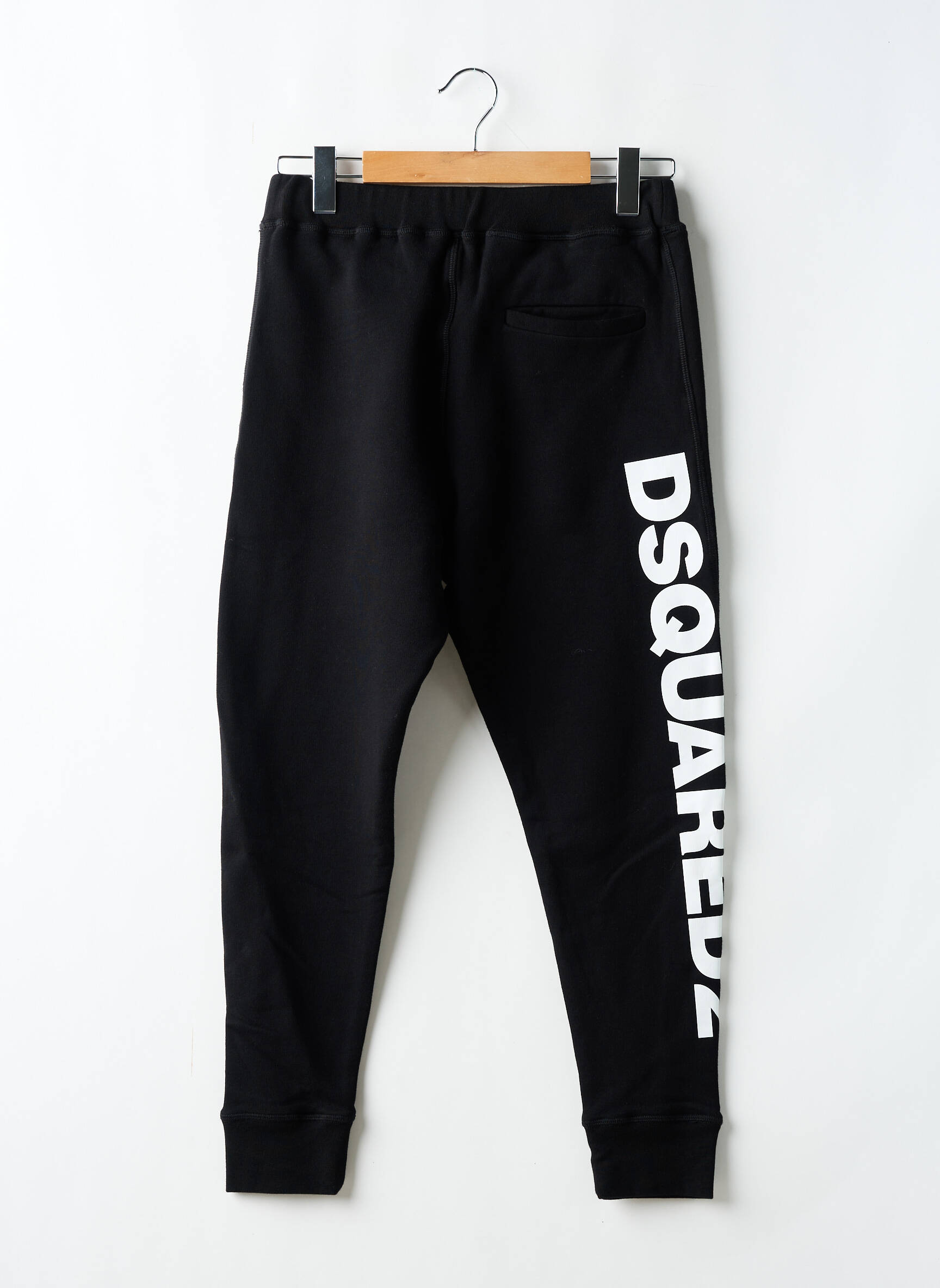 Joggins floqué serigrafija normala dydis juodas DSQUARED2 vyras