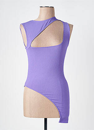 Viršūnė tamprumas be rankų violetinis ASOS moteris