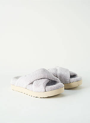Mule/sabotai atvira pabaiga kulnas nuo 4 iki 6 cm pilka UGG moteris