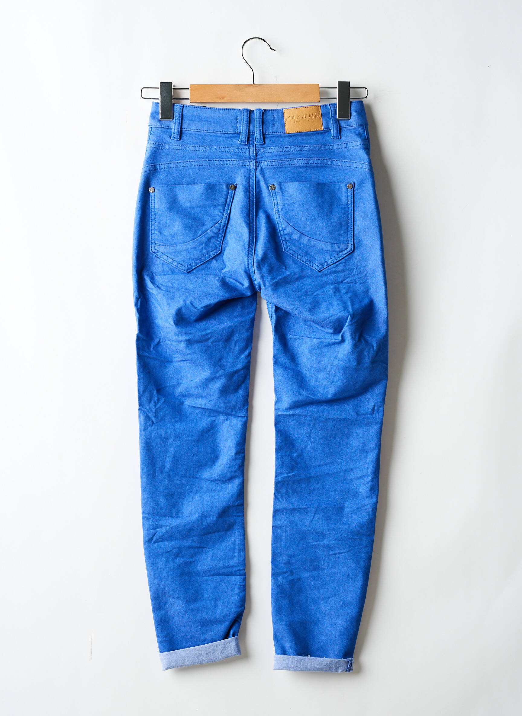 7/8 kelnės normala dydis normala dydis mėlyna PULZ JEANS moteris