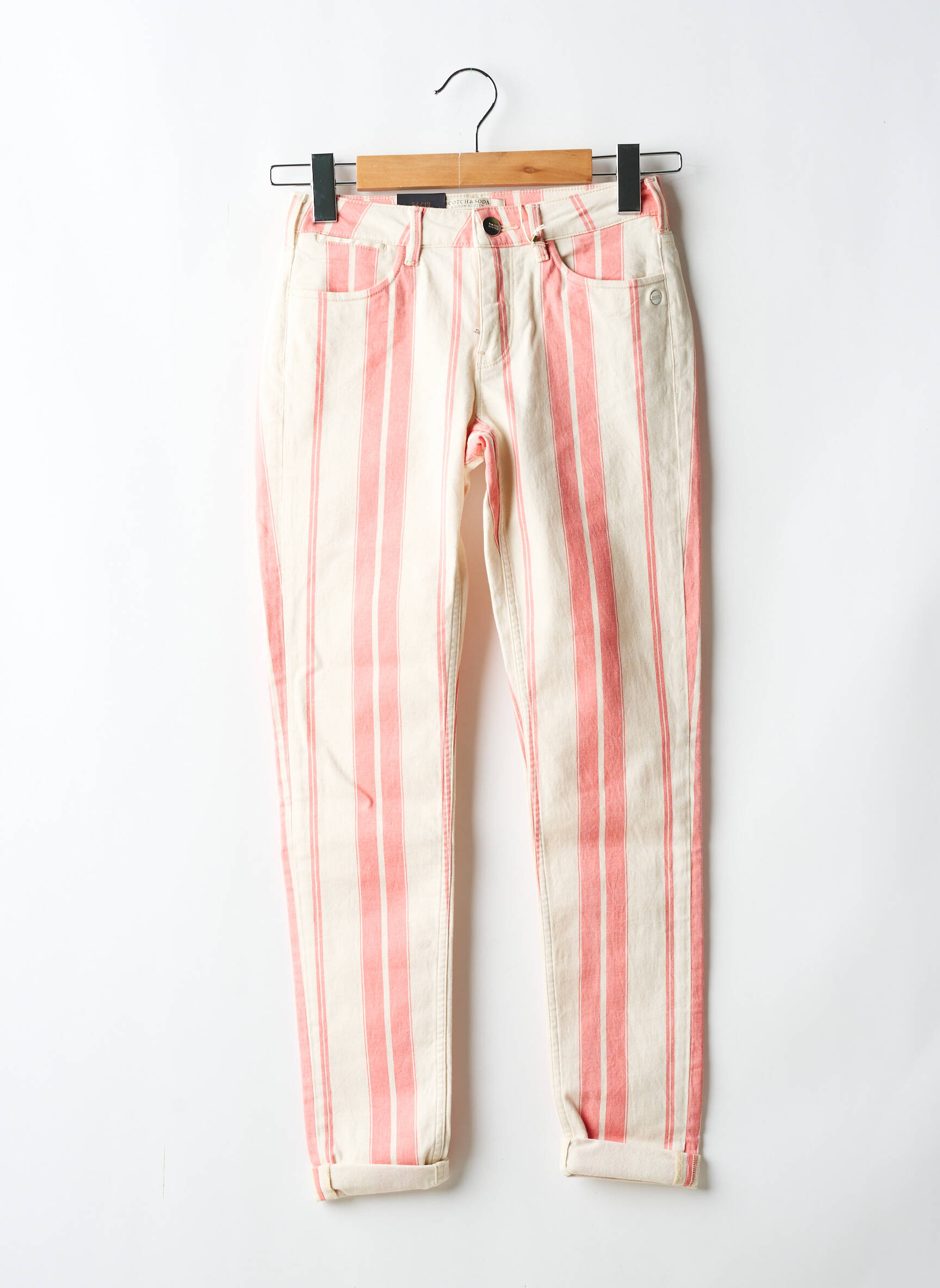 7/8 kelnės tamprumas maža dydžio rožinė SCOTCH & SODA moteris
