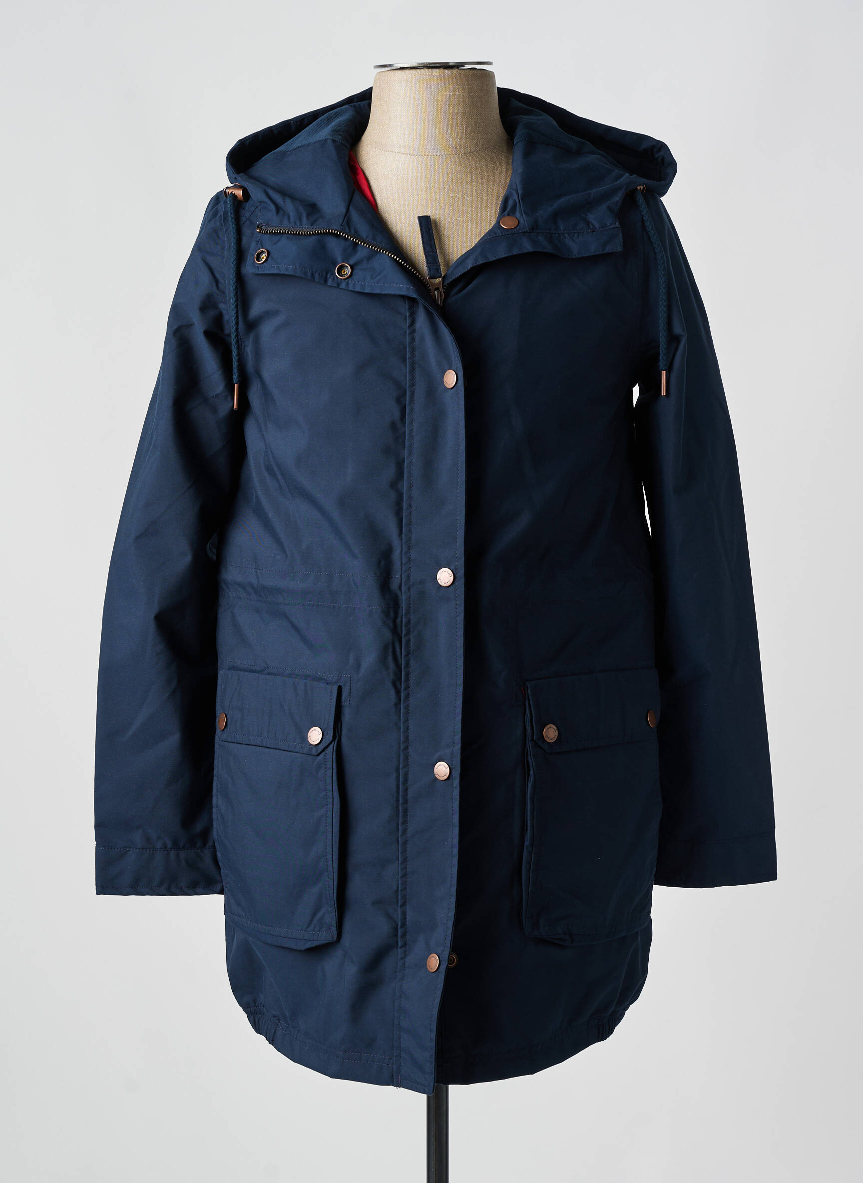 Parka ilgos rankovės su gobtuvu mėlyna TIMBERLAND vyras